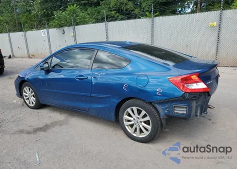 2012 Honda Civic Ex from USA, damaged, VIN 2HGFG3B86CH517315